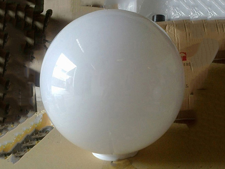 北京客户定制的圆球灯罩，亚克力制品定制